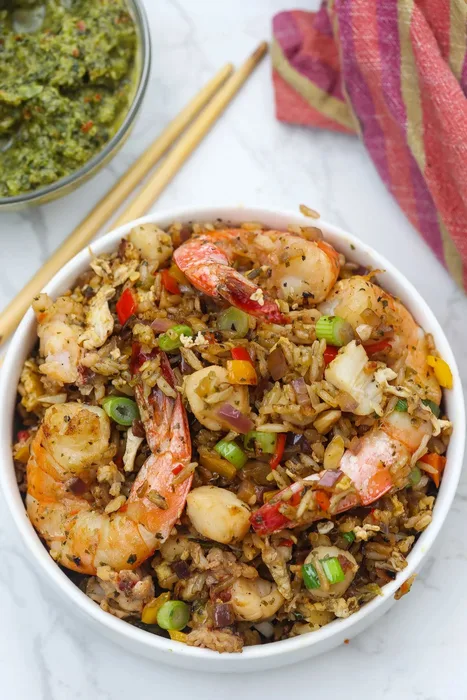 Mix Seafood Fried Rice
