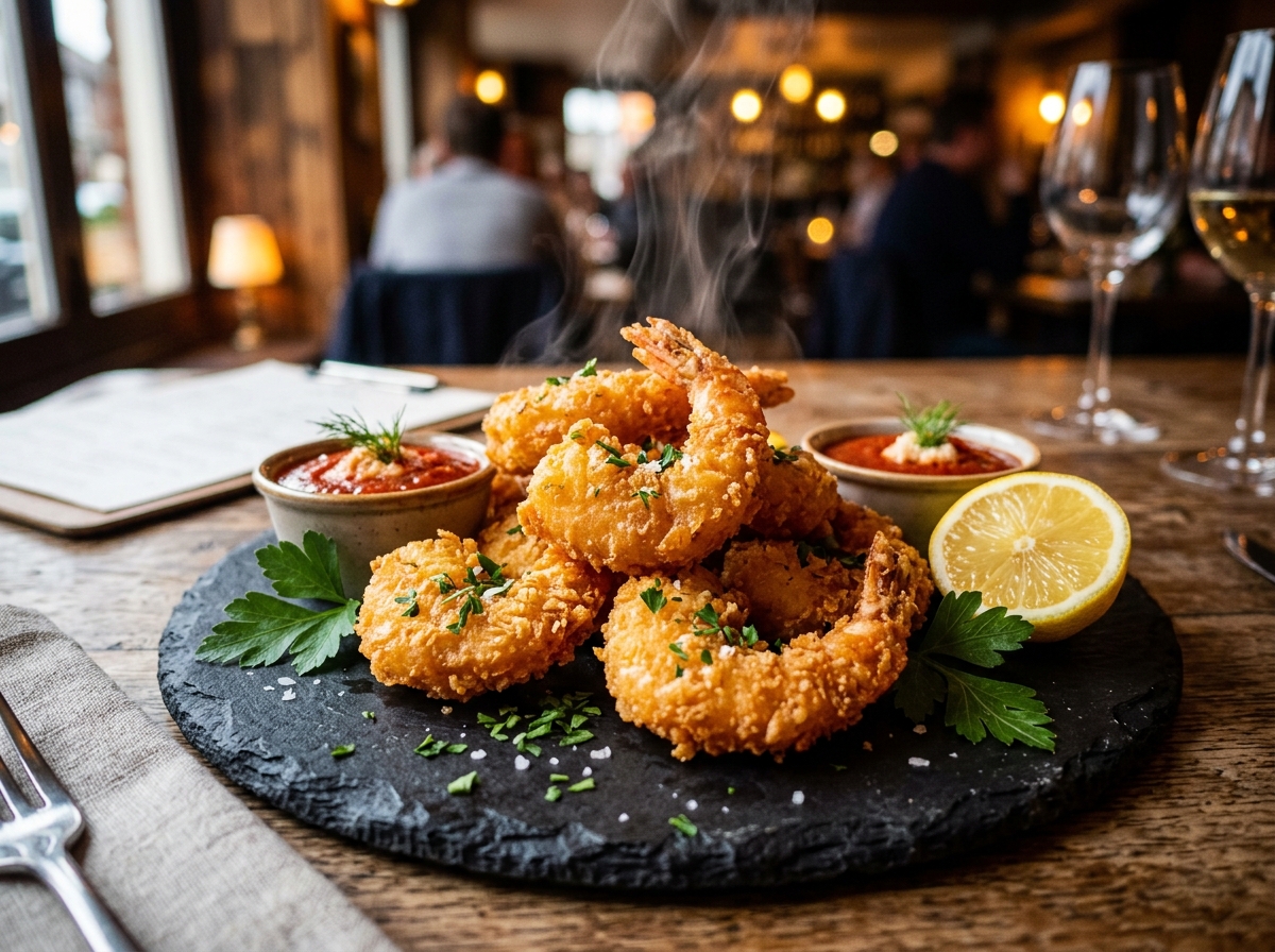 Golden Fried Shrimps