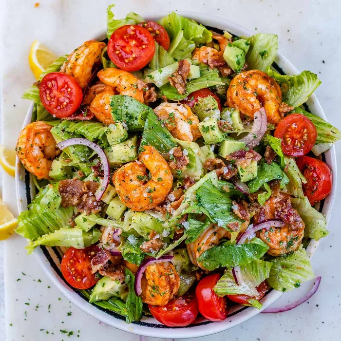 Crispy Shrimp Salad